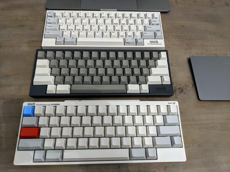 Too many HHKBs don't know which one to use:): HHKB